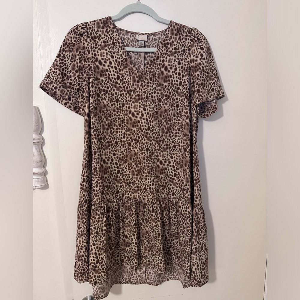 A New Day leopard print, XS Dress